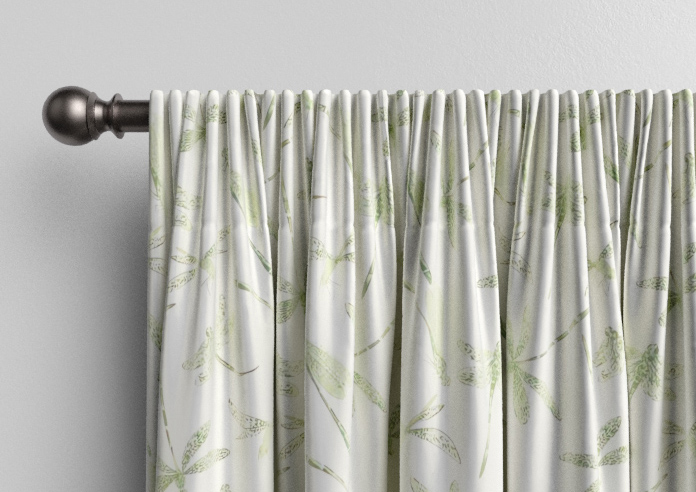 Dragonflies, Green - Made to Measure Curtains - Image 9